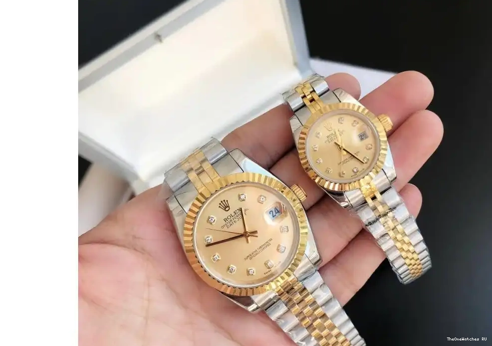 28mm MY8215 Jub YG Dia GDF Rolex SS Datejust Gold - 36 0403